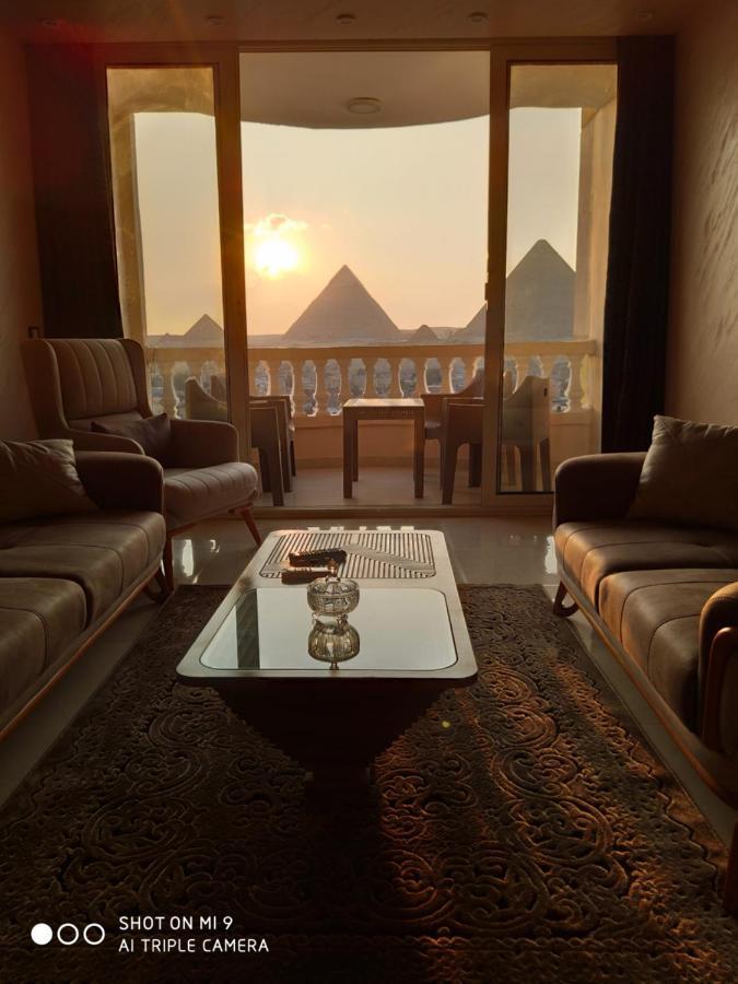 Ferienwohnung Hi Pyramids Kairo Exterior foto